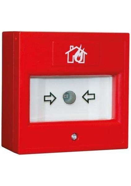 1018-220V Resetlenebilir İkaz Butonu