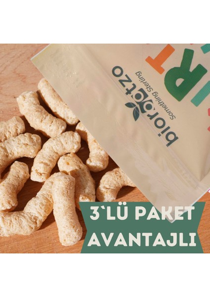 Kırt Kırt Glütensiz ve Vegan  Kinoa Cipsi 30 G x 3 Adet