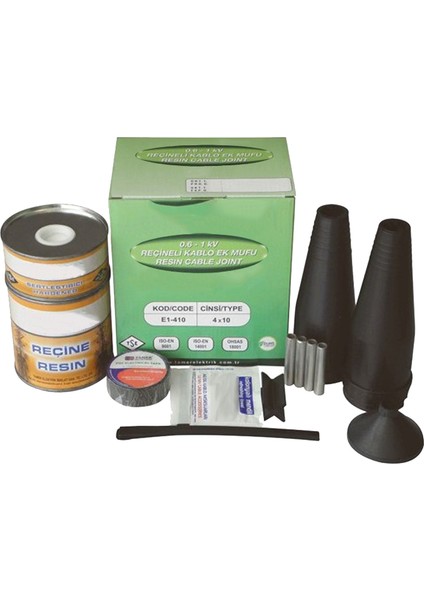 3X50+25 Reçineli Kablo Ek Mufları 0,6/1kv