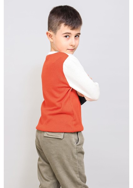 Çocuk Desenli Triko Kazak (C21-18642) modelleri