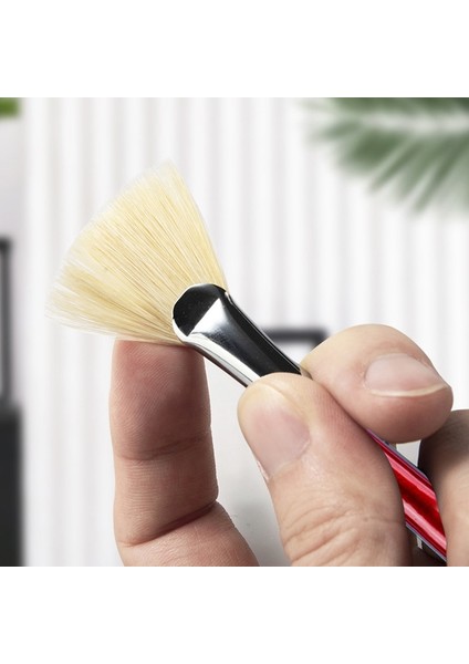 No.7 Tarzı Fan Shap Guaj Boyama Kalem Çocuklar Öğrenci Suluboya Fırça Kıllar Saç Boya Fırçası Set Çizim Sanat Malzemeleri (Yurt Dışından) fırsatları