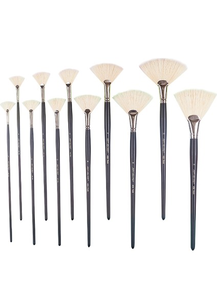 Size8 1pc Tarzı Artsecret 450FA Yüksek Dereceli Boya Sanatçısı Fırça Kıl Saç Nikel Pirinç Yüksük Ahşap Saplı Yağ Akrilik Sanat Malzemeleri (Yurt Dışından) modelleri