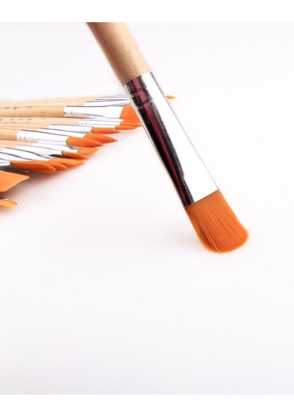 Eğik Tepe Stili Ince Suluboya Propilen Boyama Fırçaları Yağlı Boya Brusheets Artistool Sarf Malzemelerinin Çeşitli Özellikleri (Yurt Dışından) indirimleri