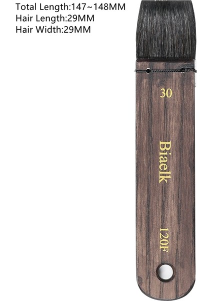 SIZE20 Tarzı Yüksek Li F Sincap Karışımı Saç Ahşap Saplı Suluboya Sanatçı Sanat Malzemeleri Çizim Için Boya Fırçası (Yurt Dışından) modelleri