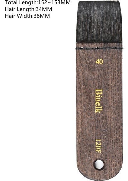 SIZE20 Tarzı Yüksek Li F Sincap Karışımı Saç Ahşap Saplı Suluboya Sanatçı Sanat Malzemeleri Çizim Için Boya Fırçası (Yurt Dışından) fırsatları
