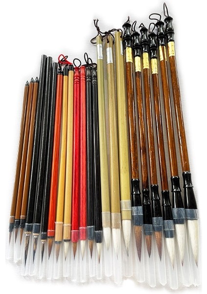 Kaligrafi Çin Geleneksel Kaligrafi Seti Fırça Manzara Boyama Fırçası Gelincik Saç Kalem Yazma Fırça Seti Öğrenciler Için (Yurt Dışından) fırsatları