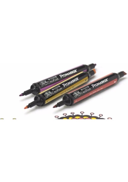 Allık Tarzı Winsor & Newton Promarker Çift Uçlu Grafik Işaretleme Kalemleri Cilt Renkleri (Yurt Dışından)
