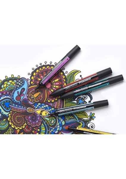 Allık Tarzı Winsor & Newton Promarker Çift Uçlu Grafik Işaretleme Kalemleri Cilt Renkleri (Yurt Dışından)