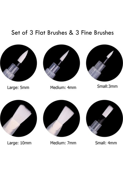 Suluboya Boyalar Için Dainayw Su Fırçası Pe, Suda Çözünür Kalemler, Fırça Kalemi, Doldurulabilir Fırça Kalemleri, Çizim, Sanat Fırçası (Yurt Dışından) fiyatları