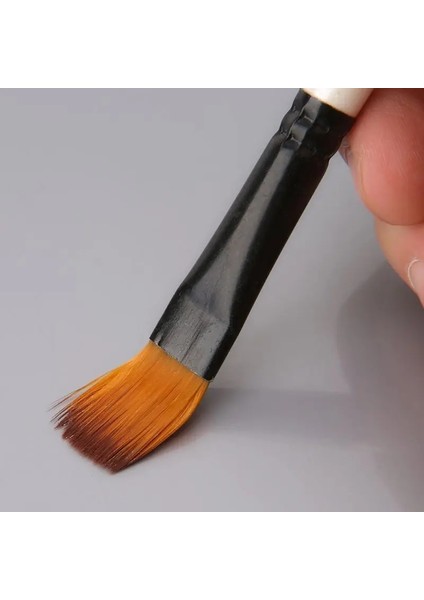 No.3 Tarzı Sanatçı Boya Fırçası Seti Naylon Kıllar Suluboya Akrilik Yağlıboya Eğimli Düz Yuvarlak Sivri Kalem Ucu Ahşap Saplı Sanat Acc (Yurt Dışından) indirimleri