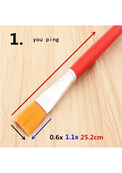 No.1 Tarzı Suluboya Naylon Boya Fırçaları Yağlı Fırça Boyama Kalemi Marker Okul Öğrencisi Sanat Malzemeleri Boya Fırçası Kırtasiye Yeni (Yurt Dışından)