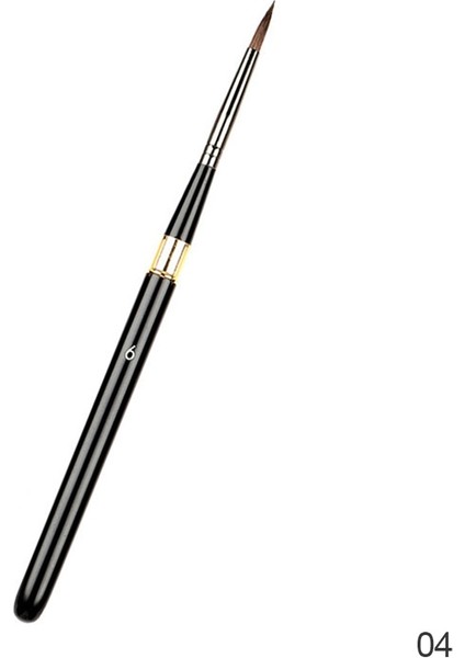 No.4 Tarzı Yüksek Li Öğrenciler Sanat Boyama Fırçaları Gelincik Saç Boya Fırçası Sanat Çizim Için Ayrılabilir Çubuk Sanatsal Suluboya Fırçası (Yurt Dışından)