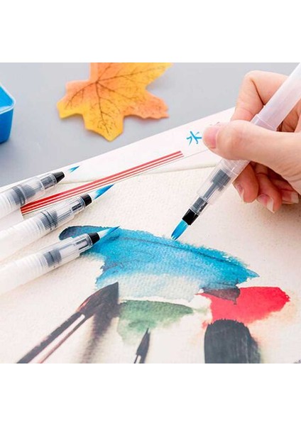 H Tarzı 1 Adet Doldurulabilir Boya Fırçası Su Fırçası Mürekkep Kalem Su Renk Yumuşak Kafa Kaligrafi Çizim Boyama Illüstrasyon Kalem Sanat Malzemeleri (Yurt Dışından) fiyatları
