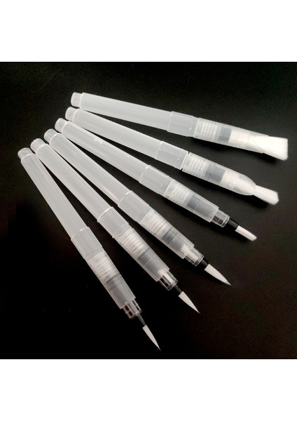 Ince Ipucu 01 Stili Peices Doldurulabilir Boya Fırçası Su Renk Fırçası Yumuşak Suluboya Fırçası Mürekkep Kalem Boyama Kaligrafi Çizim Sanat Malzemeleri Için (Yurt Dışından) fiyatları