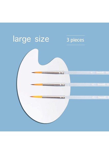 4.5.6 Stil Jowoart Çok Ince Ucu Naylon Saç Suluboya Boya Fırçası Şeffaf Akrilik Çubuk Kanca Hattı Kalem Yeni Başlayanlar Için Inme Kalem Sanat (Yurt Dışından)