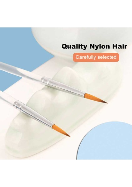 4.5.6 Stil Jowoart Çok Ince Ucu Naylon Saç Suluboya Boya Fırçası Şeffaf Akrilik Çubuk Kanca Hattı Kalem Yeni Başlayanlar Için Inme Kalem Sanat (Yurt Dışından) modelleri