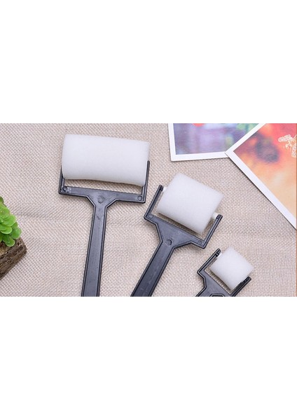 3 Adet Tarzı Et Dıy Craft Aracı Beyaz Sünger Fırça Köpük Boyama Rulo Fırça Dıy Craft Aracı Çocuklar Için Çizim Oyuncaklar (Yurt Dışından) modelleri