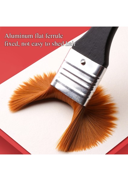 No.5 Tarzı Yüksek Li Naylon Boya Fırçası Farklı Boyut Ahşap Saplı Akrilik Yağlıboya Okul Sanat Malzemeleri Için Suluboya Fırçaları (Yurt Dışından) fiyatları