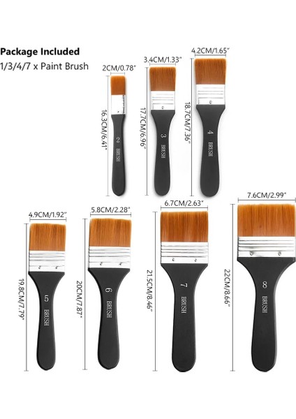 No.5 Tarzı Yüksek Li Naylon Boya Fırçası Farklı Boyut Ahşap Saplı Akrilik Yağlıboya Okul Sanat Malzemeleri Için Suluboya Fırçaları (Yurt Dışından) indirimleri