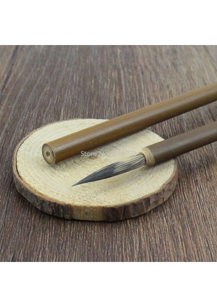 Et Gelincik Saç Kanca Hattı Ince Boya Bruese Kaligrafi Fırçası Kalem Boya Fırçası Sanat Sabit Yağlıboya Fırçası (Yurt Dışından)