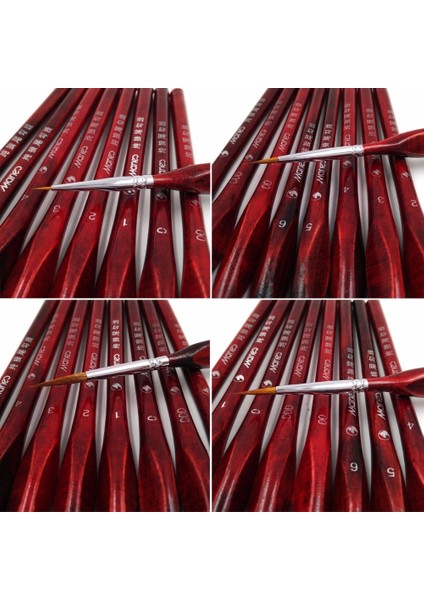 5 Adet Set Stili Premium Boya Fırçası Seti Sable Saç Minyatür Kanca Çizgi Kalem Detay Için Sanat Boyama Fırça Sanat Tırnak Çizim Sanat Malzemeleri (Yurt Dışından) fırsatları
