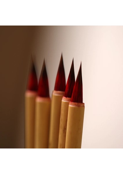 Çin Kaligrafi Kalemi Gelincik Saç Fırçası Kalem Küçük Bambu Suluboya Resim Kaligrafi Fırçaları Tinta Çin Yazı Fırçası (Yurt Dışından) fırsatları