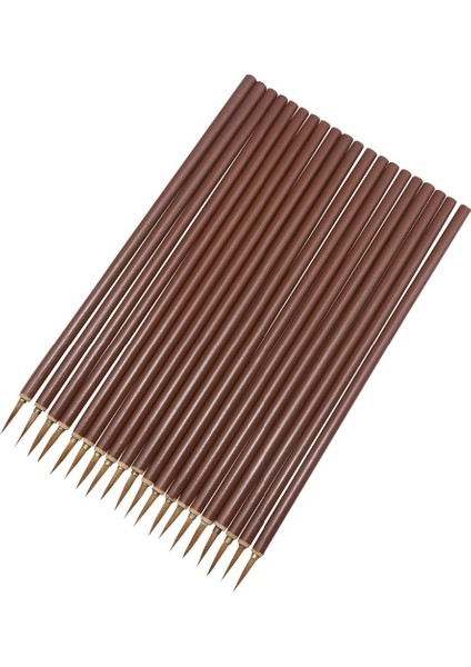 Kahverengi Kanca Çizgi Peese Kaligrafi Suluboya Kurt Saç Fırçası Sanatçı Sanat Akrilik Asit Öğrenci Öğrenme Kırtasiye (Yurt Dışından)