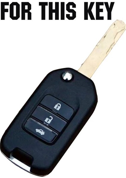 Honda Civic Fc 5 Hr-V Silikon Anahtar Kılıf (Siyah) fiyatları