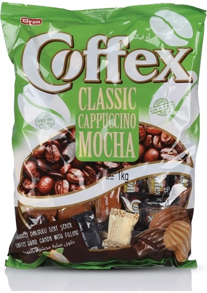 Coffex Mix (Kahve-Cappuccino-Mocha) 1000 Gr. (1 Poşet)