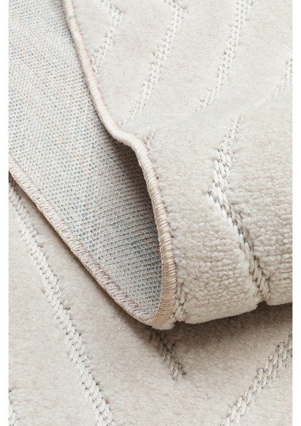 Cape Town Cpt 04 Beıge Hav Toz Vermez Yüksek Alçak Dokulu Yumuşak Tuşeli Makine Halısı indirimleri