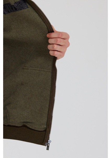 Age Of State Nakışlı 3 Iplik Sweatshirt Haki fırsatları