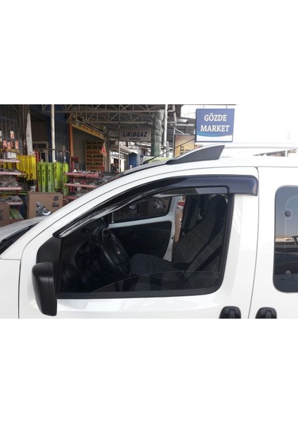 Peugeot Bipper 2008-2023 2-Li Cam Rüzgarlığı Kuzgun