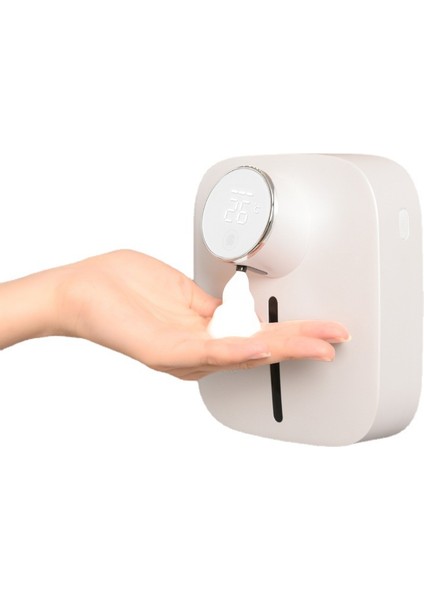 Xiaopengstore Otomatik Akıllı Sensörlü Sabunluk USB Şarj Modeli Duvara Monte Küçük Köpüklü El Yıkama Makinesi (Yurt Dışından)