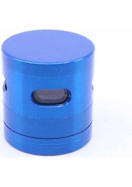 Camlı Hazne Metal Tüt*n Öğütücü/grinder - Mavi