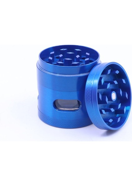 Camlı Hazne Metal Tüt*n Öğütücü/grinder - Mavi fırsatları