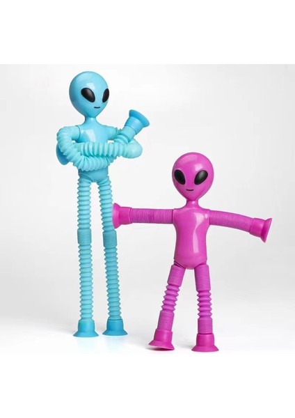 4 Alien Değişken Stil Teleskopik Borulu Oyuncaklar (Yurt Dışından) fiyatları