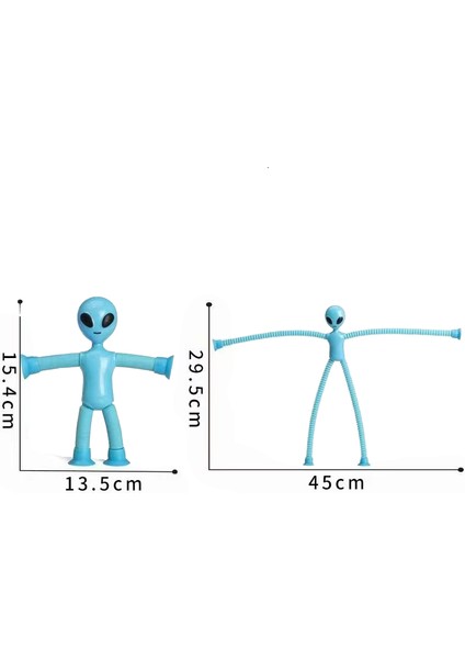 4 Alien Değişken Stil Teleskopik Borulu Oyuncaklar (Yurt Dışından) fırsatları