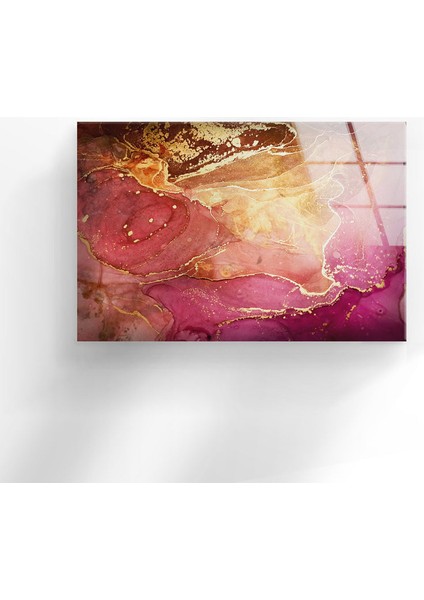 Doğa ve Canlılık Mermer Temperli Cam Duvar Tablosu fırsatları