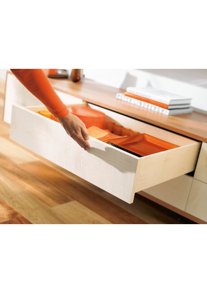 550F5500T Blum Tek Açılım Tipon Basaç Ray 55 cm
