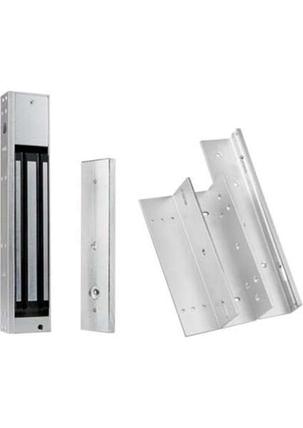 280 kg Manyetik Mıknatıslı Kapı KILIDI,12V Elektrikli Kilit, L-Z Aparatlı