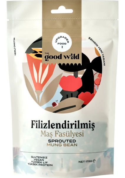 The Good Wild Glütensiz Filizlendirilmiş Maş Fasulyesi 175 G