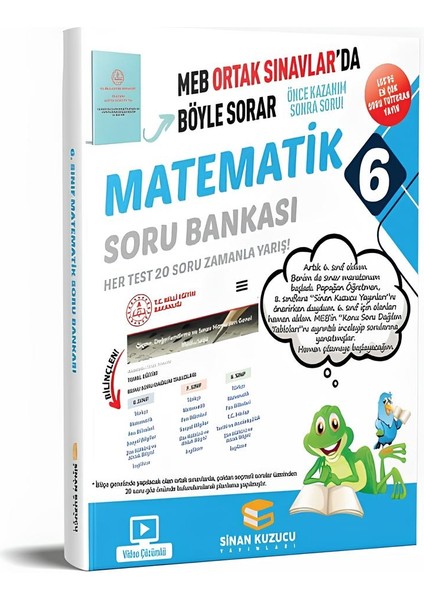 Sinan Kuzucu Yayınları 6. Sınıf Matematik Soru Bankası