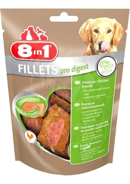 8 in 1 Pro Digest Fileto Tavuklu Köpek Ödülü 80 g