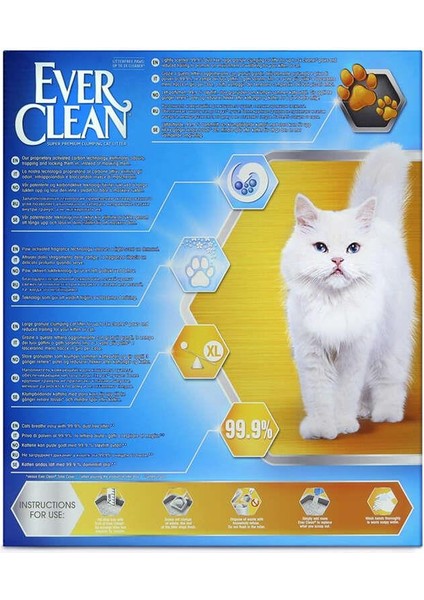 Less Trail/Litter Free Patilere Yapışmayan Topaklanan Kedi Kumu 10lt