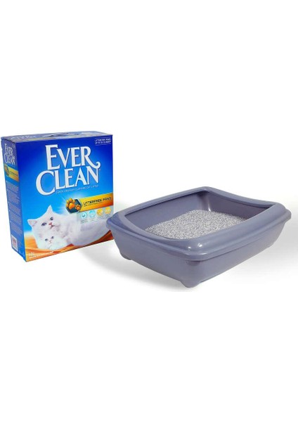 Less Trail/Litter Free Patilere Yapışmayan Topaklanan Kedi Kumu 10lt