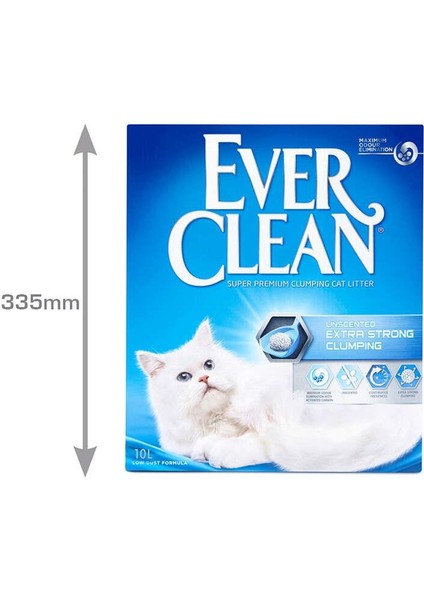Extra Strong Ekstra Güçlü Kokusuz Kedi Kumu 10 Lt