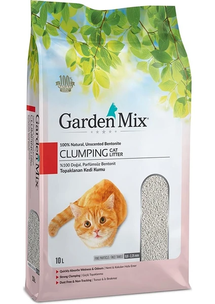 Gardenmix Bentonit Parfümsüz İnce 10L