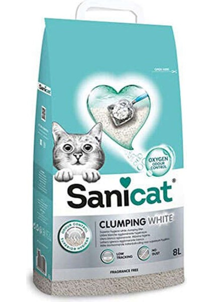 Clumping White Oksijen Kontrol Süper Topaklanan Kedi Kumu fiyatları