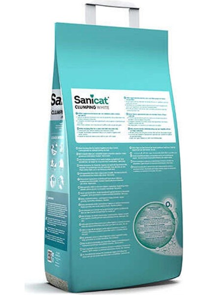 Clumping White Cotton Fresh Oksijen Kontrol Kedi Kumu 20 Lt