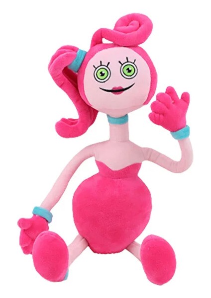 Jıayı 38CM Poppy Playtime Mommy Peluş Oyuncak - Pembe (Yurt Dışından)